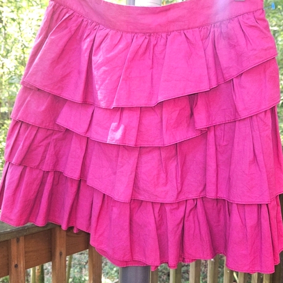 PIXIE MINI SKIRT - RASPBERRY - Picture 4 of 6